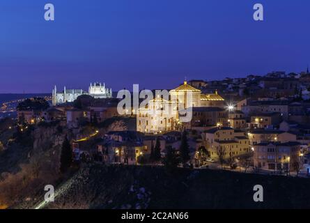 Vista di Toledo, Spagna Foto Stock