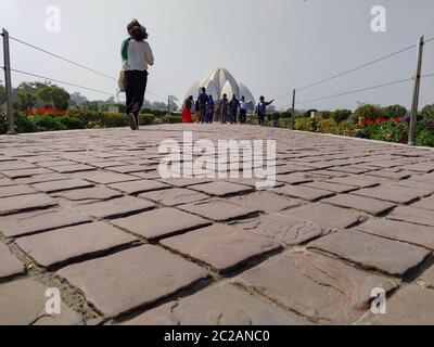 Editoriale datato 12 febbraio 2020 location- Nuova Delhi India. Il Tempio del Loto, situato a Delhi, India, è una Casa di Baháʼí Foto Stock