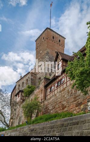 Torre di Eathen, Norimberga, Germania Foto Stock