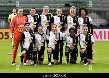 Squadra di calcio femminile Juventus FC Foto Stock