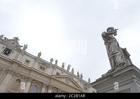 Cattedrale di San Pietro, a Roma, Italia Foto Stock