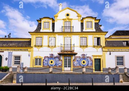 Jose Maria da Fonseca, il famoso produttore di vino dal 1834, a Vila Nogueira de Azeitao. Setubal, Portogallo Foto Stock