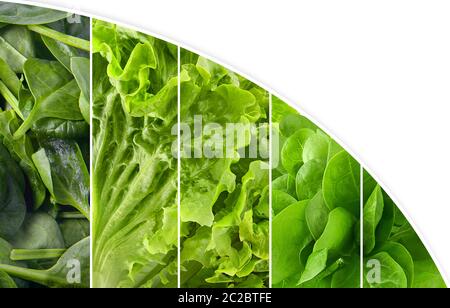 Collage da diverse immagini di alimenti naturali preparati in stile rustico con copia spazio per il tuo testo. Foto Stock