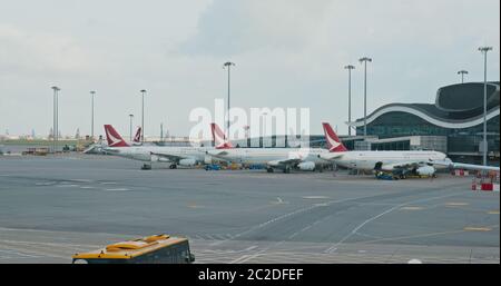 Chek LAP Kok, Hong Kong 29 giugno 2019: Aeroporto internazionale di Hong Kong Foto Stock