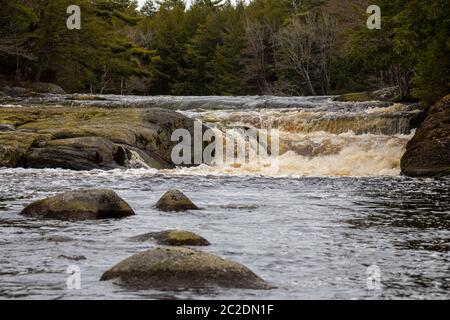 Il Mill Falls in Nuova Scozia Canada Foto Stock