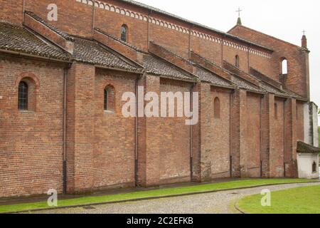 Abbazia religiosa di Morimondo Milano Foto Stock