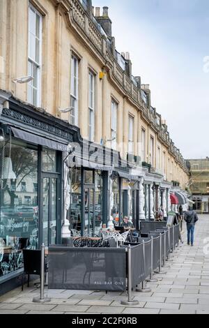 Montpellier a piedi a Cheltenham, Regno Unito Foto Stock