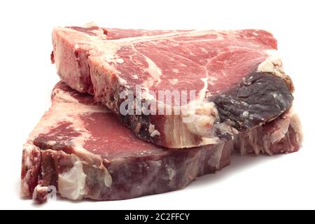 Taglio di carne con osso fiorentino costo Foto Stock