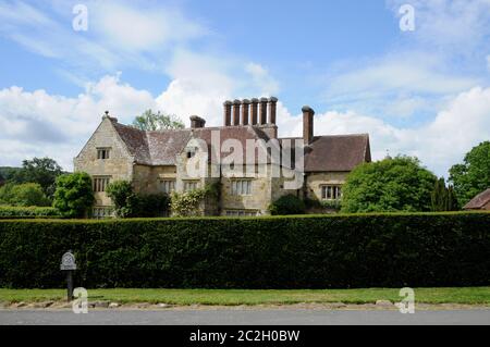 Bateman's, una casa del 17 ° secolo ironmaster vicino al Burwash nel Sussex orientale. Fu la casa di Rudyard Kipling dal 1902 fino alla sua morte nel 1936. Foto Stock