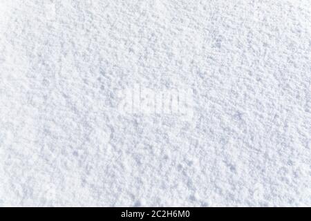 bianco neve polvere sfondo Foto Stock