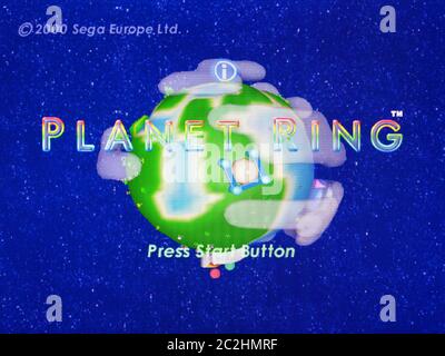 Planet Ring - sega Dreamcast Videogioco - solo per uso editoriale Foto Stock