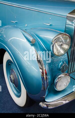 1947 Rolls-Royce Silver Wraith Franay Drophead, Imperial Palace Auto Collection, Las Vegas, Nevada, USA Foto Stock