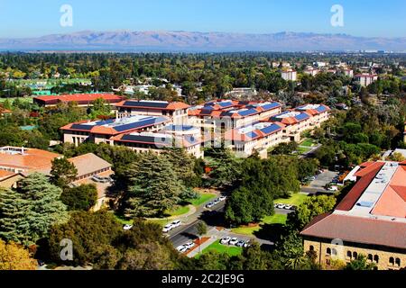 Vista principale in Architettura presso la Stanford University Foto Stock