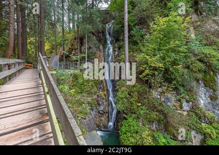 Orrido Gilfenklamm vicino a Vipiteno (Vipiteno), Alto Adige Foto Stock