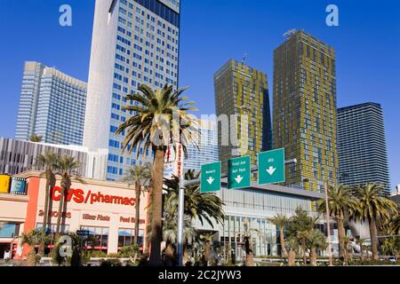 CityCenter, Las Vegas, Nevada, Stati Uniti, Nord America Foto Stock