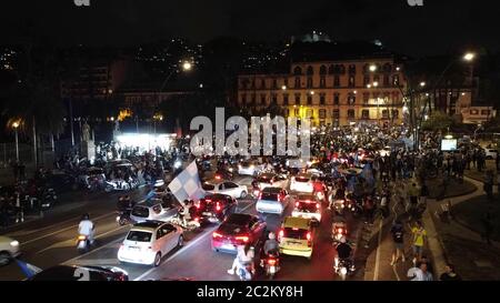 Roma, Lazio, Italia. 18 Giugno 2020. Durante la finale Coppa Italia della partita di calcio tra SSC Napoli e FC Juventus del 17 maggio 2020 allo stadio Olimpico di Roma.nella foto: Credit: Fabio Sasso/ZUMA Wire/Alamy Live News Foto Stock