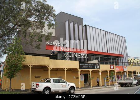 Palace Cinemas Norton Street Cinema in Leichhardt è in fase di ristrutturazione prima di riaprire il 21 novembre. Foto Stock