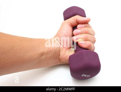 dumbbell Foto Stock