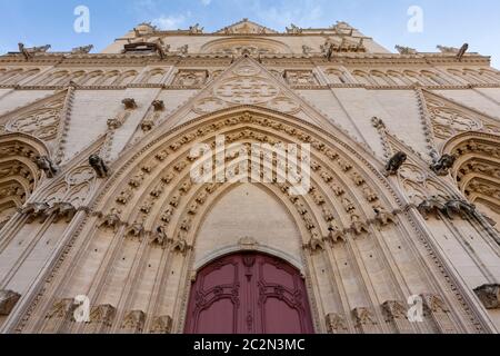 Cattedrale Saint-Jean, Lione, Francia Foto Stock