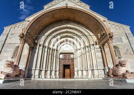 Presso il Duomo di San Ciriaco ad Ancona Marche Italia Foto Stock