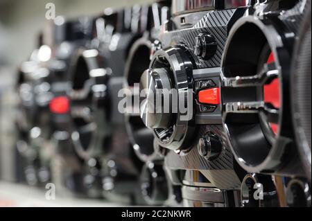 Stereo digitale compatto lettore di sistema Foto Stock