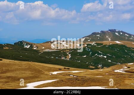 Monti Bucegi (Sud Carfati) in Romania Foto Stock