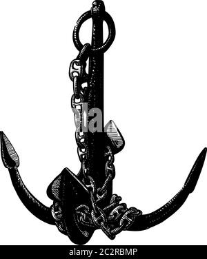 vecchio ancoraggio per imbarco Illustrazione Vettoriale