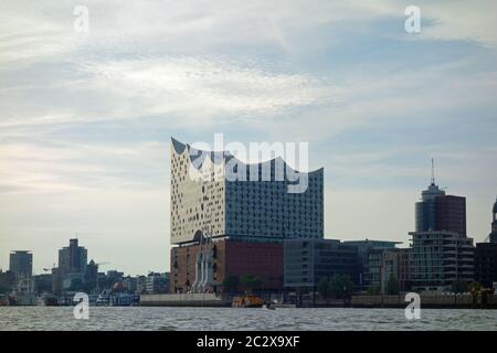 Elbphilharmonie di Amburgo Foto Stock