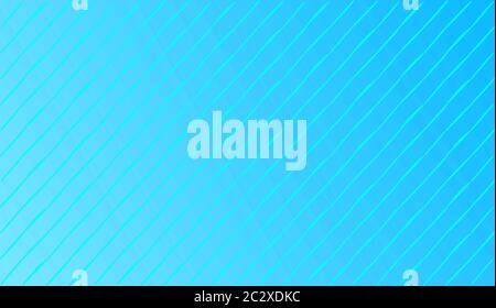 sfondo astratto con linee diagonali blu cartoon Foto Stock