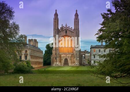 King´s College Cambridge Foto Stock