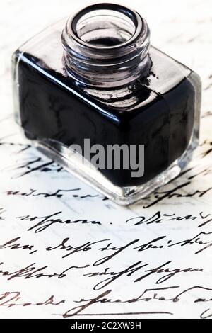 Inkwell Foto Stock