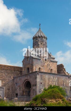 Il territorio del Monastero di Tatev in Armenia, una famosa attrazione Foto Stock