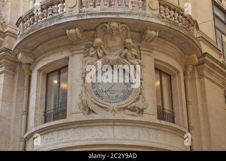 Gli edifici del centro storico di Bordeaux - Francia, Aquitaine Foto Stock