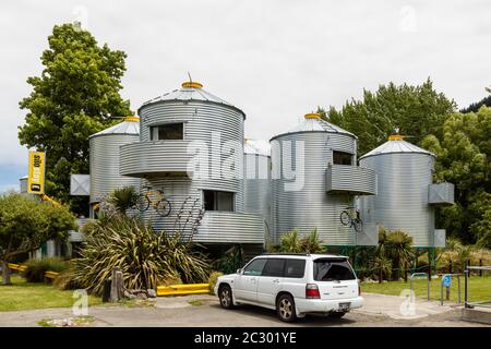 Il SiloStay Accomodation con il suo design premiato Foto Stock