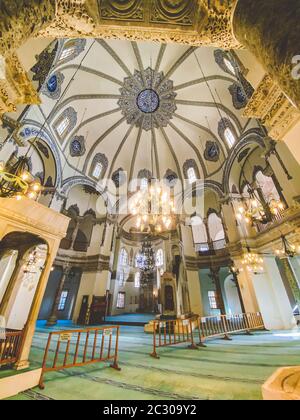La Moschea di Santa Sofia, conosciuta anche come Kucuk Aya Sofya, a Istanbul, Turchia. Ex Chiesa bizantina dei Santi Sergio Foto Stock