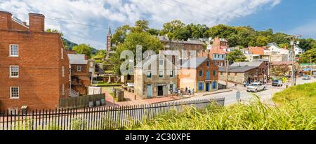 Harpers Ferry National Historical Park, West Virginia, USA Foto Stock