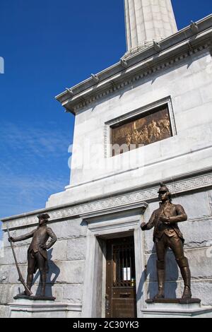 Trenton battaglia monumento, Trenton City, New Jersey, STATI UNITI D'AMERICA Foto Stock