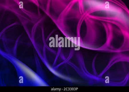 Abstract colorato sfondo ondulato con luce morbida. Foto Stock