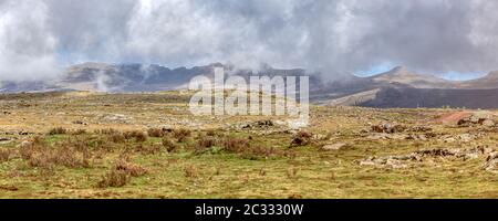 Bellissimo paesaggio di Bale Mountain Foto Stock
