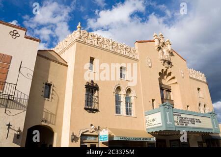 Centro Lensic Performing Arts, Santa Fe, New Mexico, USA Foto Stock