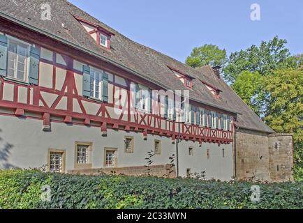 Chiostro Lorch, Lorch i. Remstal, Baden-Württemberg Foto Stock