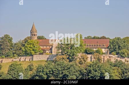 Chiostro Lorch, Lorch i. Remstal, Baden-Württemberg Foto Stock