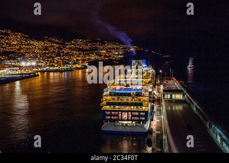 Portogallo - Isole Canarie, Madeira - Porto di Funchal Foto Stock