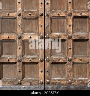 Frammento di un antica porta Foto Stock