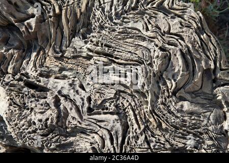 Modello di roccia nella natura Foto Stock