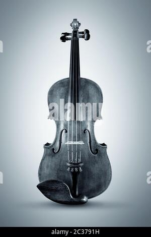 Close up di un violino Foto Stock