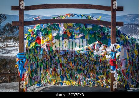 Datsan 'Rinpoche Bagsha' in Ulan Ude, Siberia, Russia Foto Stock