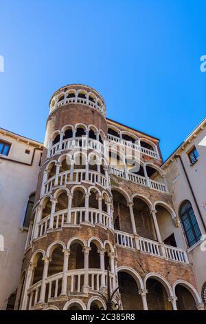 Palazzo Contarini del Bovolo a Venezia Italia Foto Stock