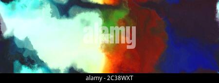 sfondo astratto acquerello con vernice acquerello con tè verde, miele e molto scuro viola colori. può essere utilizzato come banner web o sfondo. Foto Stock