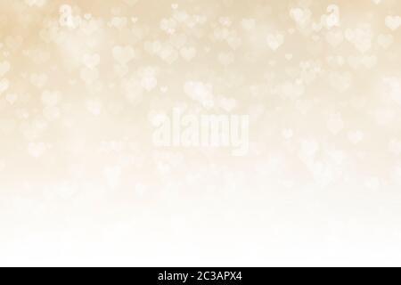 San Valentino sfondo astratto con cuori Foto Stock